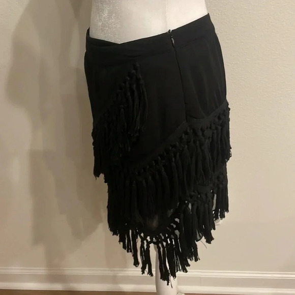 Endless Rose Crochet Mini Skirt in Black - Picture 3 of 14